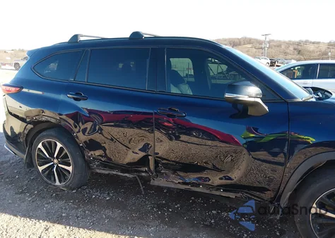 2021 Toyota Highlander Xse from USA, damaged, VIN 5TDLZRAH6MS084677